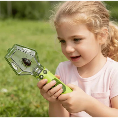 Children Explore Observe Insect Catcher Traps Catching Dragonflies Insects Magnifying Observation Box  Safety Insect Collector