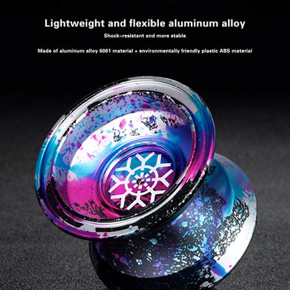 Yoyo Professional Competition Metal Yo Yo Factory with 10 Ball Bearing Alloy Aluminum High Speed Unresponsive Toys for Kids Toys