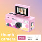 Ourlife Thumb Keychain Camera 0.96inch Flip Screen Retro CCD Mini Digital Camera 720P Very Small Camcorder Video Recorder