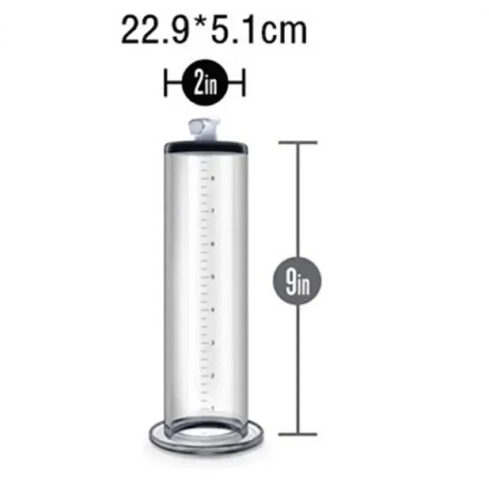 Male Penis Enlarger Vacuum Pump Penis Enlargement Enhancer Adult Sex Toy for Men Lasting Trainer Erotic Products Vacuum Cylinder