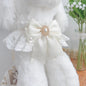 Fashion Adjustable Cat Lace Bow Bib Sweet Decorative Dog Collar Adorable Dress Up Cat Scarf Pet Supplies