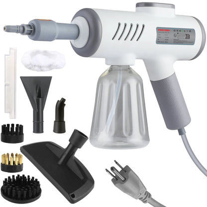 Steam Cleaner, Pressurized Handheld Steam Cleaner for Home with 8pcs Accessories, Use Steamer for Cleaning