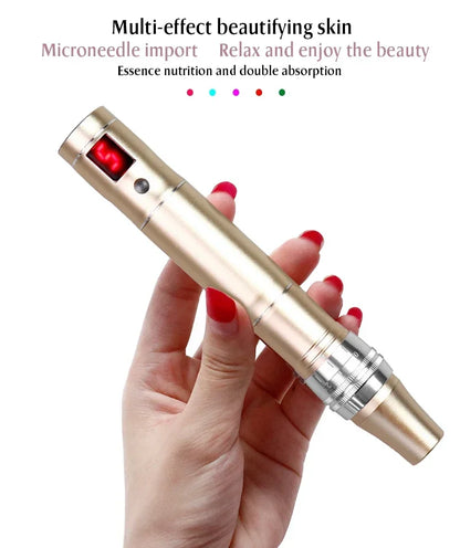 Ultima Dr.imp Pen Wireless Derma Rolling Dermapen Microneedling Cartridge Mesotherapy Auto Micro Needles Exfoliate Shrink Pores