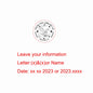 Wedding Embosser Stamp LOGO Custom Personalized Embossing Seal Customization for Letter Head Wedding Envelope Graduation Decora