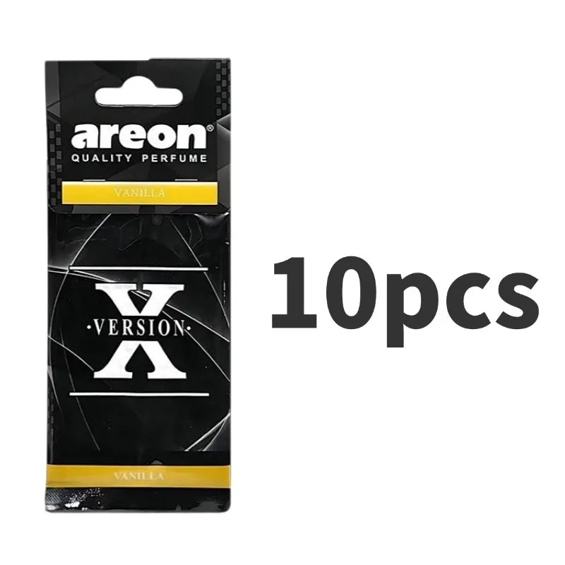 Our High-Quality [Shape X] car air fresheners, which can be used as decorations for car rearview mirrors, are available in sets