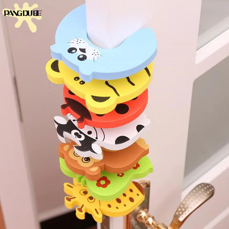 7pcs/set Door Stops Blocker Baby Door Stop Baby Protections Baby Door Security Protection for Children Door Pinch Guard Hinge