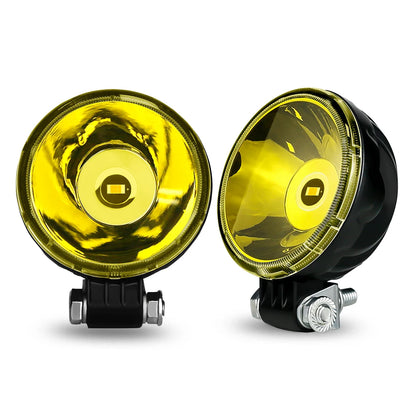 Lupuauto 3inch Led Work Light Offroad Round Spotlights Light 12V 24V 4x4 Offroad Fog Lights For Motorcycle Car ATV Race Dirt