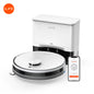 ILIFE A30 Pro Robot Vacuum Cleaner with Automatic Self-Emptying Station, 5000Pa Strong Suction, LDS Navigation, 180min Runtime, 2-in-1 Mop and Sweep , APP Control ，Home Floor Carpet Clean