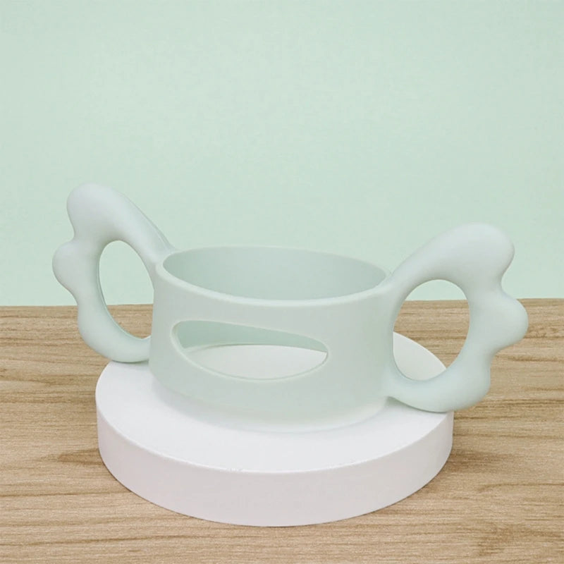 Classic Feeding Bottle Handles Soft Compatible Silicone Baby Nursing Bottles Handles Easy to Carry Handles for Hegen Bottle Size