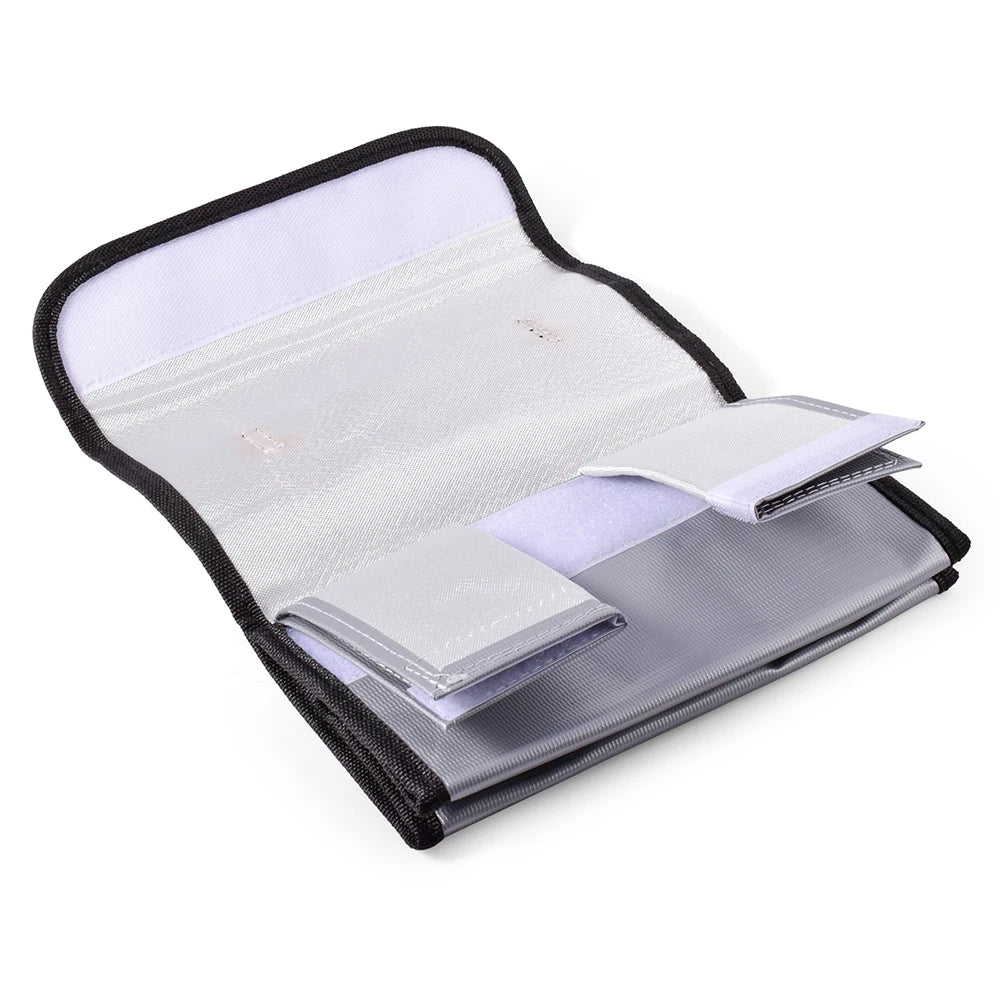 Lipo Guard Safety Bag Fireproof Explosion-Proof Portable Lipo Safety Bag 215*115*155mm for RC FPV Racing Drone Car Battery Safe