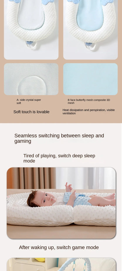 Lazychild Bed In Bed Baby Lying Down Sleeping Soundly Newborn Sleeping Pad Multifunctional Safety Device Gift Set Drop-shipping