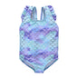 Kavkas Summer Girls Swimming Suit 9 M to 6 Years Fruit Floral Printed Hot Swimsuit Children One-piece Baby Swimwear For Kids