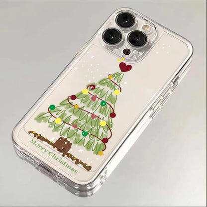 Winter Christmas Case For OPPO Reno 14 13 12 11 10 Pro Plus 14F 13F 11F 12F 7 A78 A79 A98 A38 A18 A58 A60 A57 A77 A3 Pro A2 A5X