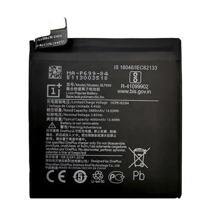Original Battery For Oneplus one 1+ For OnePlus 1 2 3 1+3 One Plus Nord 2 N10 X 3 3T 5 5T 6 6T 7 7T 8 8T 9 9R Pro Plus Batteries