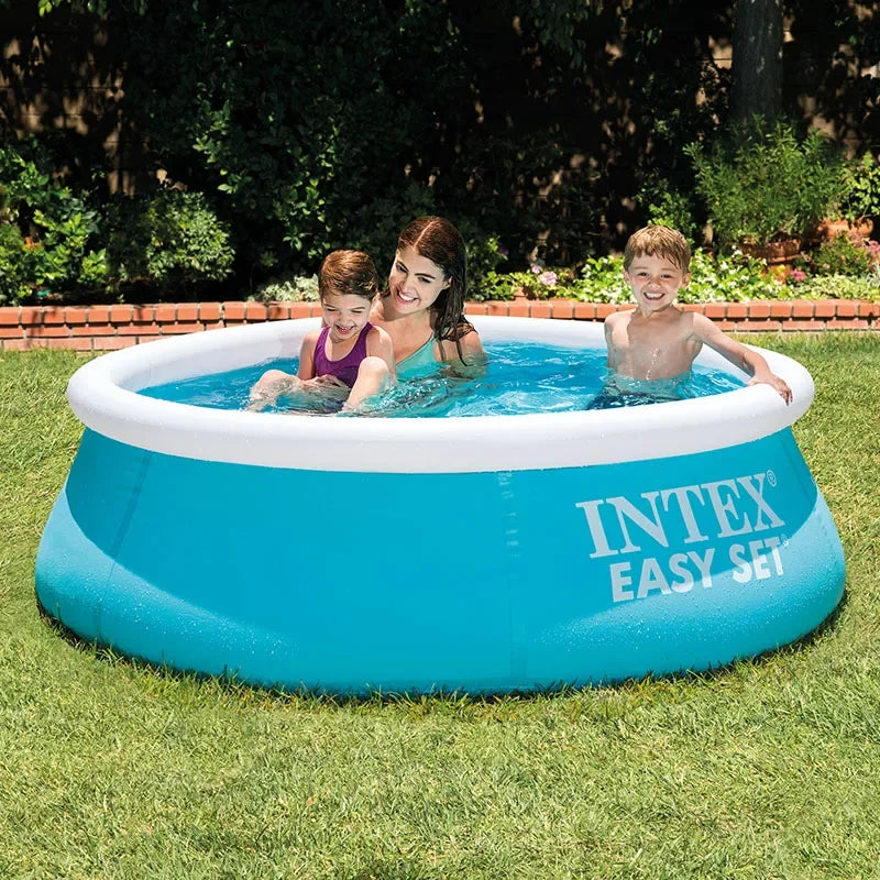 Removable Inflatable Pool Easy Set 3.05m X 76 cm or  Inches and Optional Cover - Instant Assembly 1942 or 3077 Liters Triple Layer