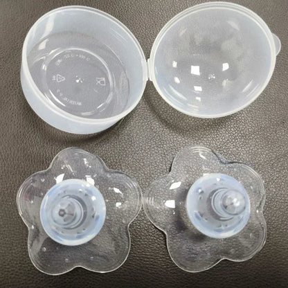 Silicone Nipple Protector Breastfeeding Shields Anti-overflow Milk Cover Soft Comfortable Reusable Nursing Pads for Mothers