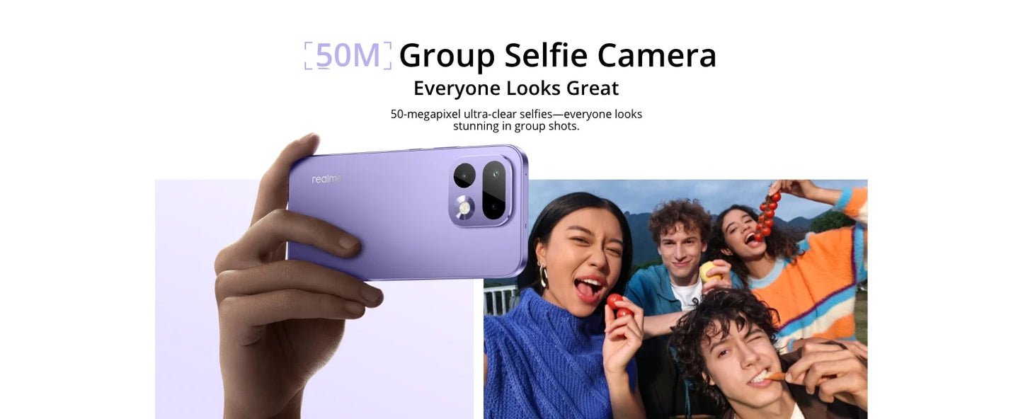 New Arrival realme 16 Pro 5G Smartphone European Version 200MP LumaColor Camera 6500nit AMOLED Display 6500mAh Battery NFC