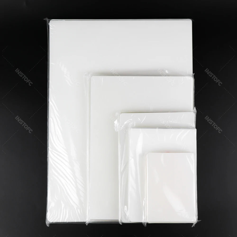 A4 Laminator Accessories 50pcs Laminating Film Pouch Lightweight Paper Cutter Binder Ring,Hole Corner Puncher, for Photo/File