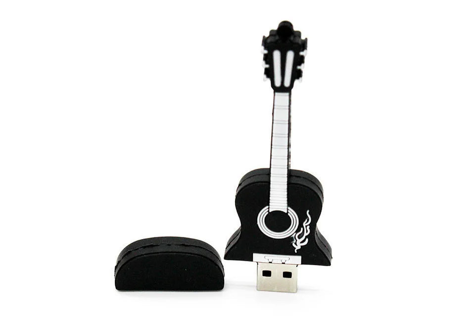 JASTER Music note Pen drive Musical instrument USB 2.0 Flash Drives  64GB 32GB 16GB 8GB Cartoon Memory stick Pendrive U disk 4GB