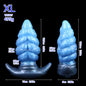 FAAK Silicone Wearable Anal Plug with Large Tail size S M L XL XXL Wireless Control Strapon Vibrator BDSM Flirting Sex Toys