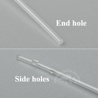 12PCS Cat Catheter With Stylet Side/End Open 1.0mm 1.3mm Cat Urinary Catheters Veterinary Consumables