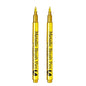 1/2PCS Gold Silver Metallic Marker Pen Waterproof Permanent Paint Marker Pen for Rock, Mug, Ceramic, Glass DIY Painting Supplies