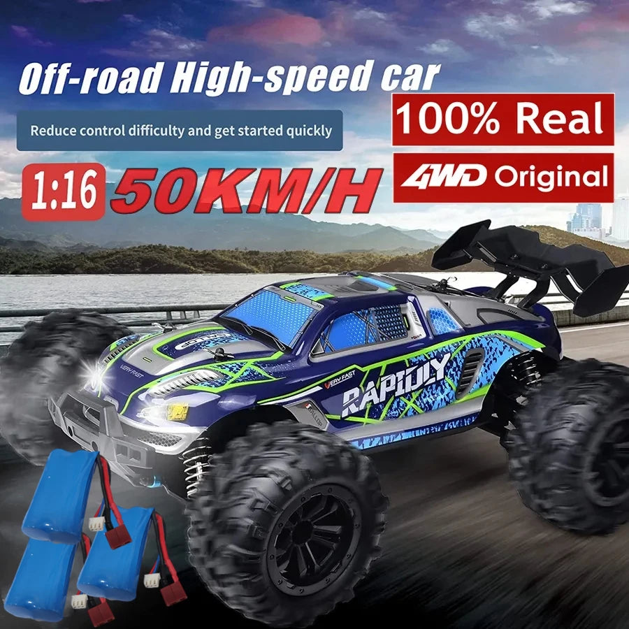 4WD Remote Control Car Off Road 4x4 RC Car High Speed Buggy Truck Super Brushless 50 or 80KM/H Fast Drift Racing Toy Gift
