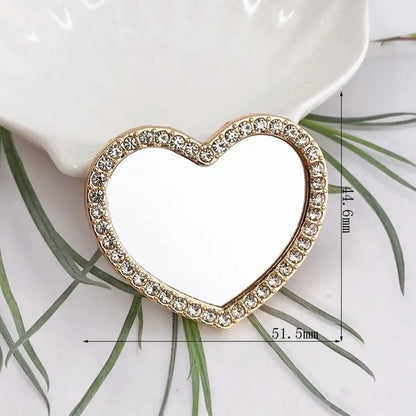 Foldable Makeup Mirror Portable Double-Sided Mirror Student Dormitory Desktop Small Gift Wholesale