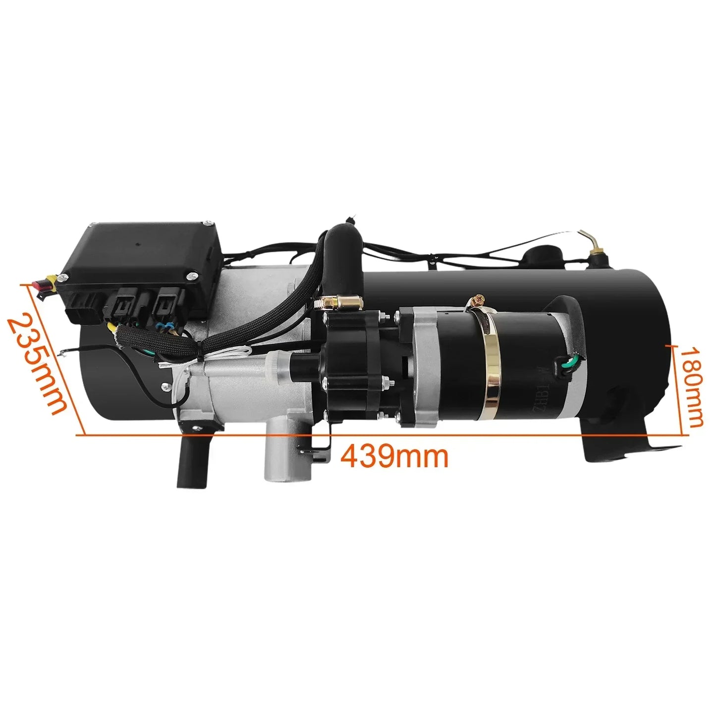 SIHAO Heavy Duty 10KW Diesel Water Preheater 12V 24V Universal Vehicle Fuel Heater for Auto Engine & Interior Heating