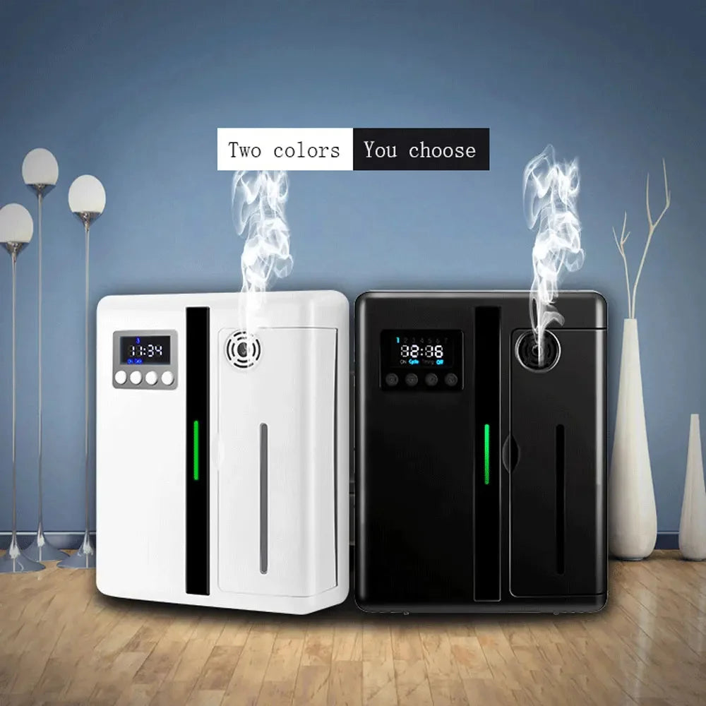 Coverage 300m³ Room Fragrance Diffuser Air Freshener Bluetooth Oil Diffuser For Essential Oil Electric Smell For Home Perfume