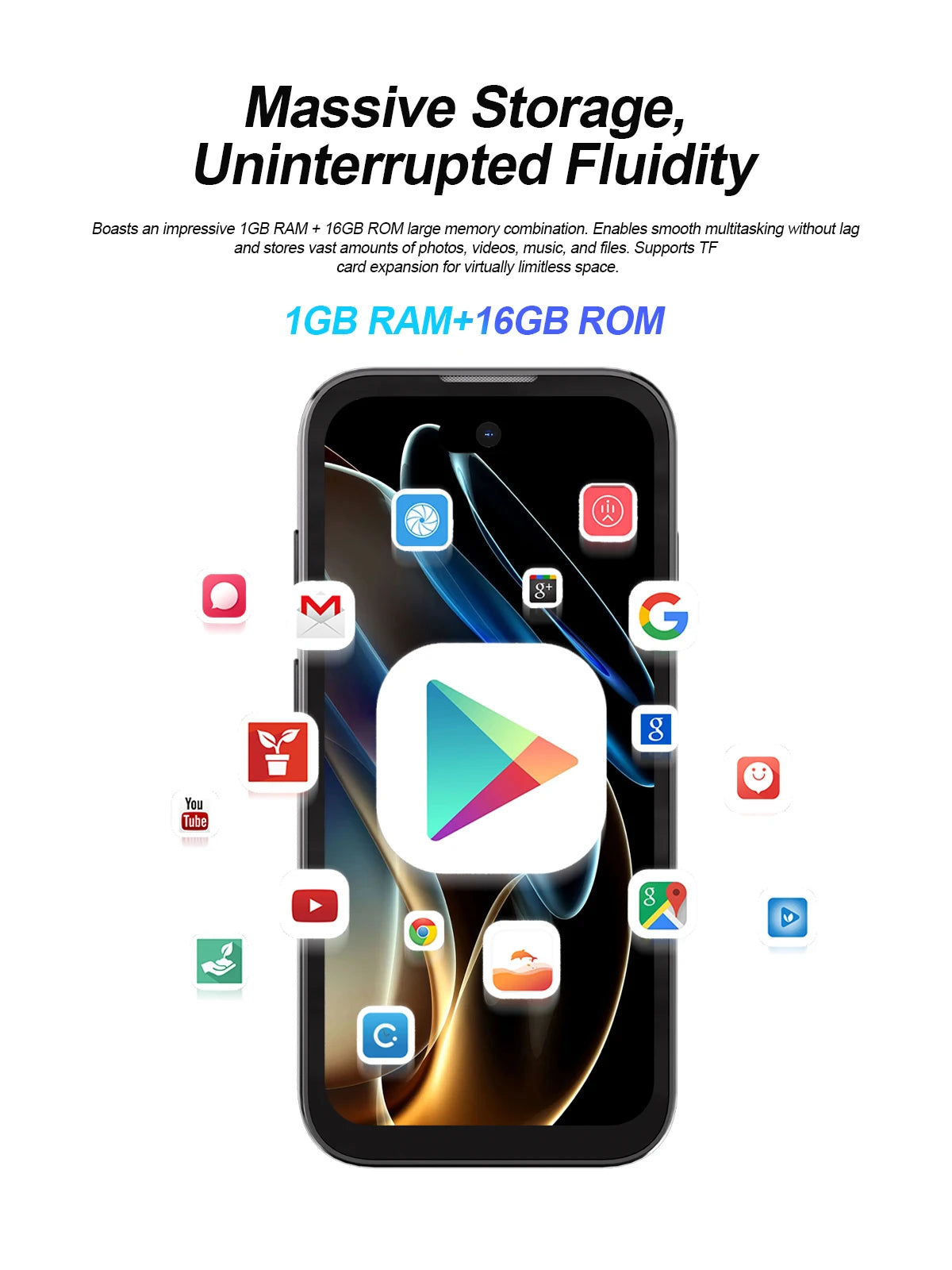 2026 SERVO Mini Smartphone 3G WCDMA 3.75" Display Android System 16GB ROM Play Store Small Smart Mobile Phones Dual SIM Standby