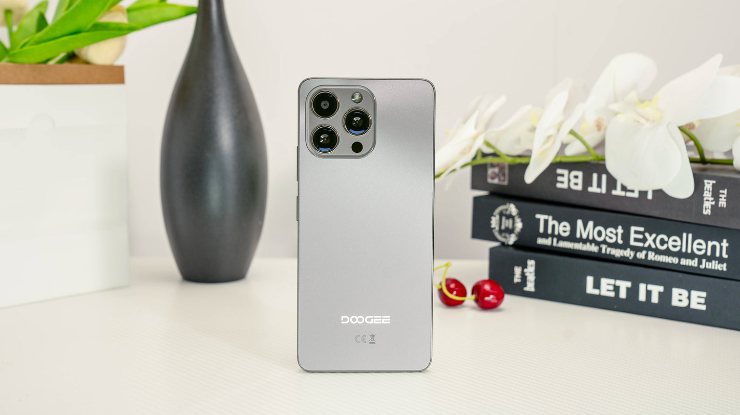 Global Version DOOGEE Note 58 Android 15 Smartphone 8GB RAM+128GB ROM 6.75" HD+ 90Hz IPS Screen 6250mAh Large battery NFC