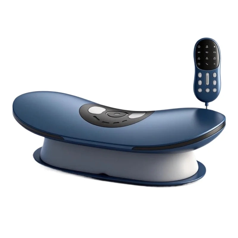 New Upgrade Air-Lip Stretch Low Frequency Thermal Vibration Waist Massage Heeling Spot Left and Right Swing + Up and Down Tracti