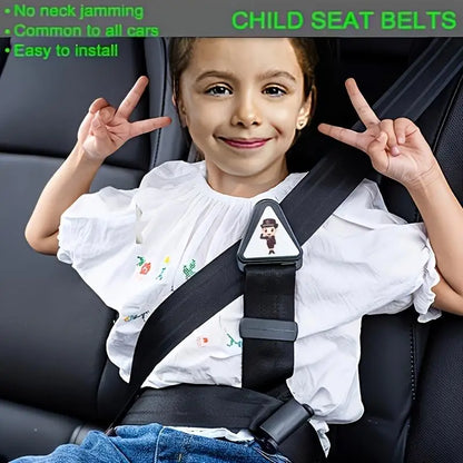 1/3/5pcs Adjuster Children Kid Car Safety Belt Universal Car Baby Safety Seat Strap Belt Buckle Seat Belt Correction Tape