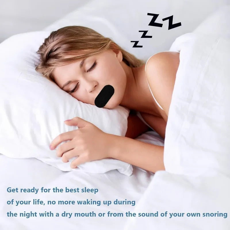 Anti-snoring Nasal Strips Mouth Tape Sleeping Keep Mouth Close Prevent Snoring Gentle Sleep Strip Home Mouth Tape
