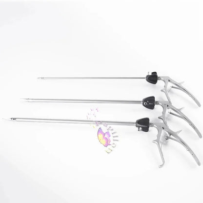 Laparoscopic Titanium Clip Applier Single Action Surgical Forceps with Ligation Clips, 5mm/10mm Hemostatic Clamping Instrument