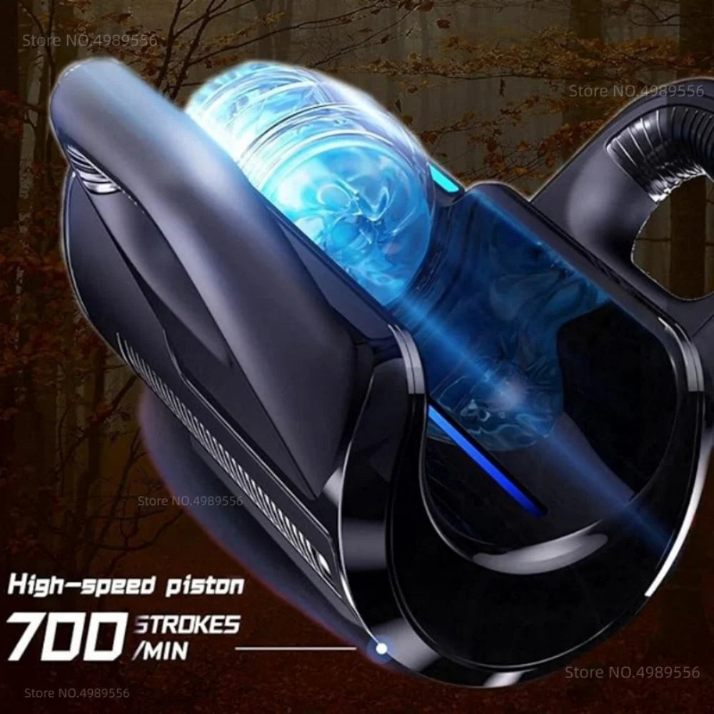 Leten THRUSTING-PRO Suction Stroker Massage Mastribution Electric Deep Throat Penis Pump Automatic Male Masturbator Telescopic