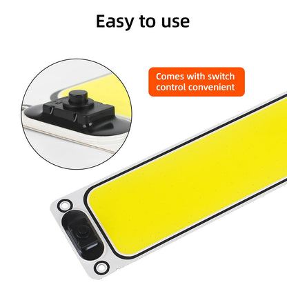 2~1PCS Ultra-bright LED Light Source with Switch Chip Reading Night Light 12-90V Interior Light Ceiling Lamp Car Camper Boat