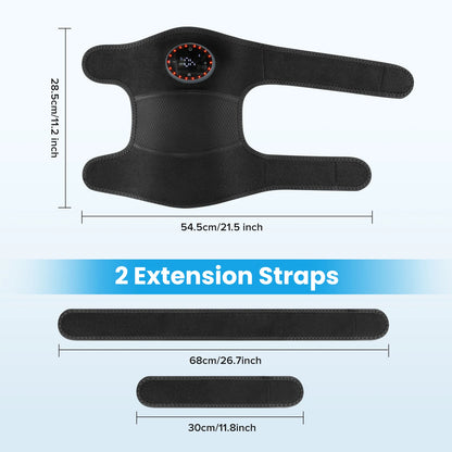 Electric Shoulder Massager Heating Pad Vibration Massage Support Belt Shoulder Thermal  Brace