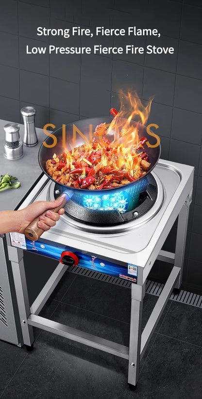 Low Pressure Fierce Fire Stove Slow Fire Intense Fire Single Stove Natural Gas Commercial Prevent Air Leakage Restaurant Hotel