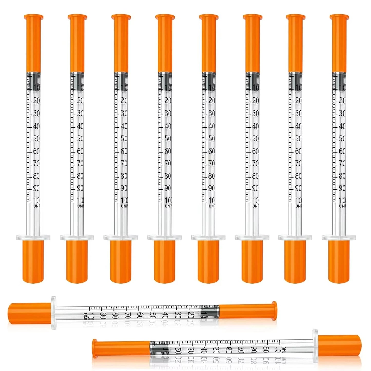 Individually Wrapped Manual Push Veterinary Plastic Syringes With Needles Disposable Style For Lab Pets Pigs And  Farm Livestock