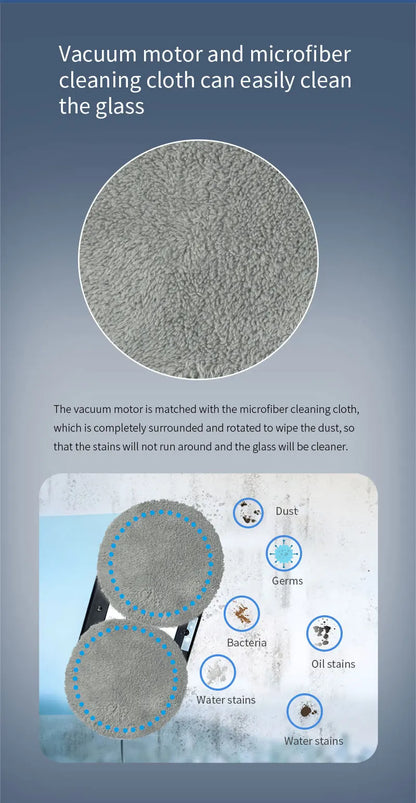 Window-cleaning robot, ultra-fine cleaning robot, window-cleaning robot, window-cleaning robot