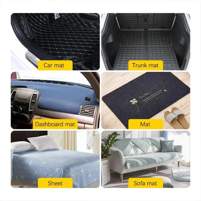 Car Double Faced Fixing Stickers for Carpet Pad Dashboard Mat High Adhesive Fixed Patch Floor Mats Anti Skid Grip Tape Sticker
