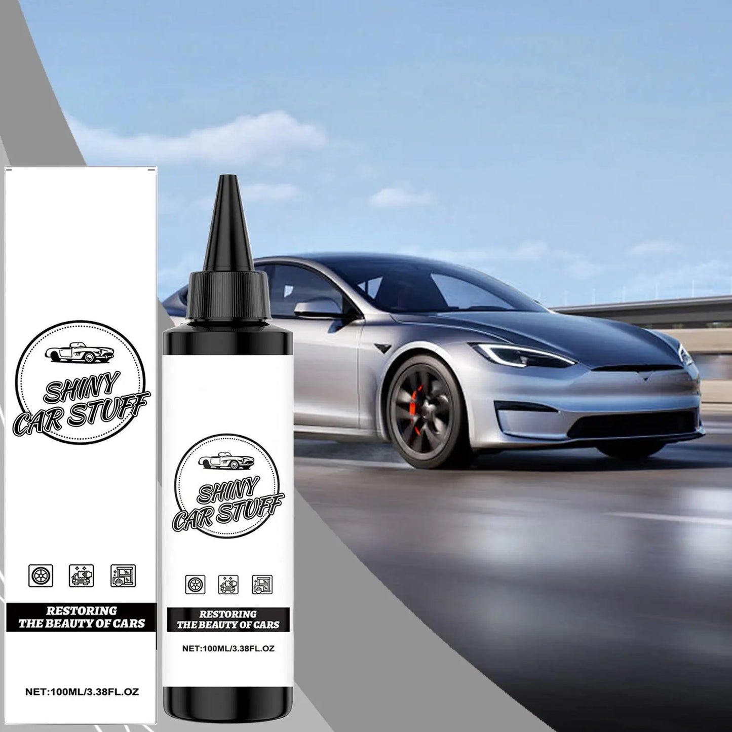Coating Agent for Automotive UV Resistant Long Lasting Dustproof Portable Automobile Cleaner Solution Shine Restorer Auto