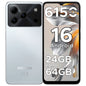 DOOGEE Note 56 VIP Edition Android 16 Smartphone 6150mAh Battery 24GB RAM (3+21) 64GB ROM 8.45mm Ultra Slim 90HZ mobilephones