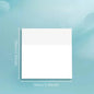 Transparent Sticky Note Pad, 3 Different Size See Through Clear Sticky Notes, Waterproof Memo Pad, PET Reminder Note