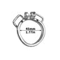 Stainless Steel Chastity Cage Device Penis Rings Bondage Belt Cock CB Lock BDSM Sex Toys for Man Gay Adult Products Accessories