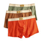 3pcs Men Panties Cotton BoxerShorts Man Underwear Mens Boxers Breathable U Convex Male Underpants Sexy Trunks