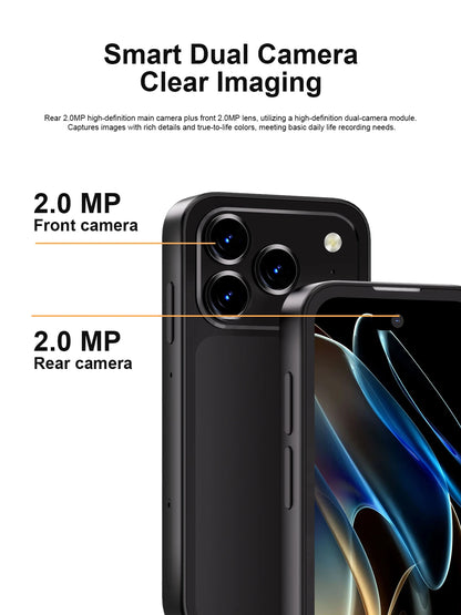 2026 SERVO Mini Smartphone 3G WCDMA 3.75" Display Android System 16GB ROM Play Store Small Smart Mobile Phones Dual SIM Standby