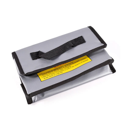 Lipo Guard Safety Bag Fireproof Explosion-Proof Portable Lipo Safety Bag 215*115*155mm for RC FPV Racing Drone Car Battery Safe
